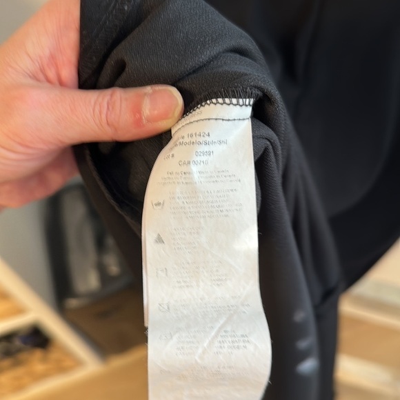 Joseph Ribkoff black midi dress size 4 empire waist quilted top - Picture 14 of 15